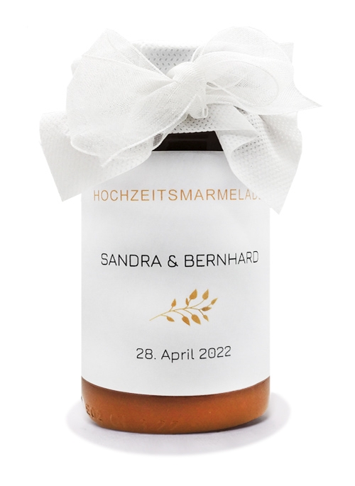 Hochzeitsmarmelade Marille